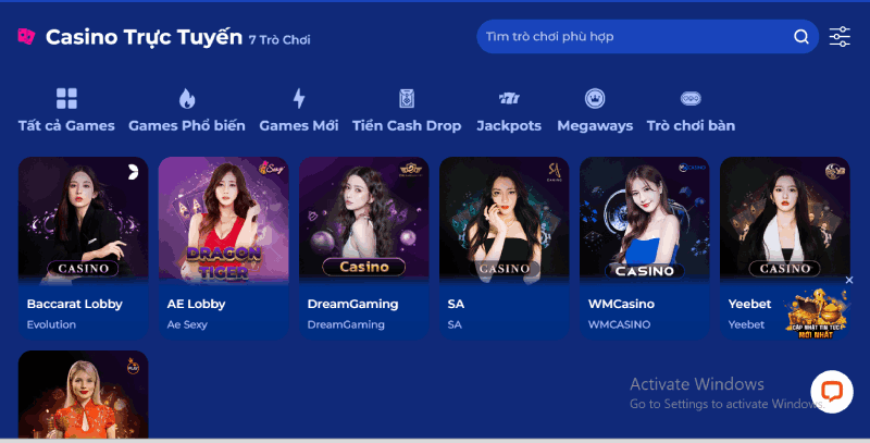 Thông tin cần biết về Casino Trực Tiếp