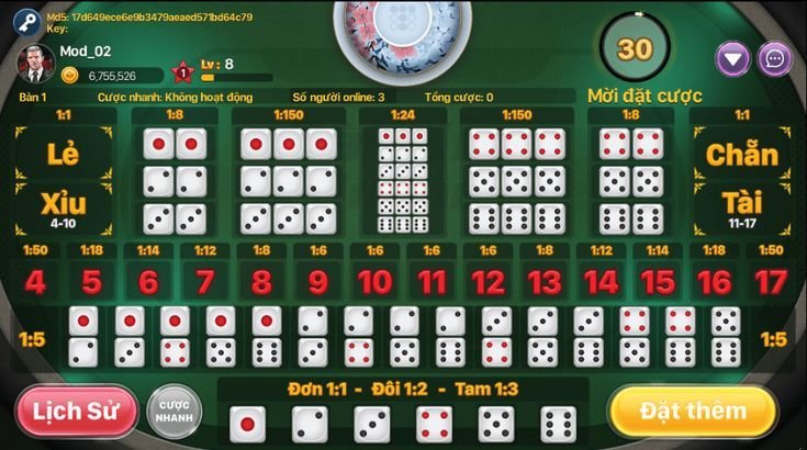 Khám phá về trò chơi Tài Xỉu 3D, một hình thức chơi phổ biến